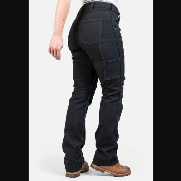 NWT Dovetail Workwear Britt Utility Pant Black Size 8/30 - Picture 2 of 7